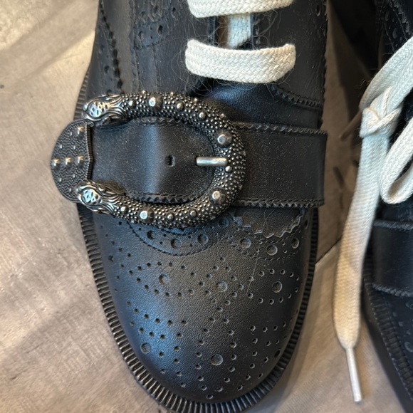 GUCCI Horsebit Leather Ankle Boot - Picture 6 of 7